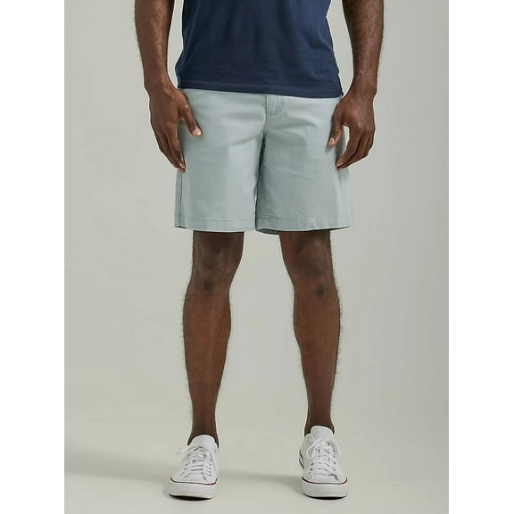 Lee Men's Legendary Flat Front Shorts (Summer Haze Grey, Size: 30)