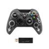 Wireless Controller for Xbox One, 2.4 GHZ Bluetooth Game Controller Plug and Play, Bluetooth Remote Joypad for Xbox One/Xbox One S/Xbox One X/Xbox Series X/PS3/PC, No Headset Jack(Black)