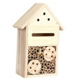 thumbnail image 6 of Garden  Nesting Box, Durable Wood Bee House For Beneficial Bugs  Pollinators, Eco,Friendly Shelter, 6 of 6
