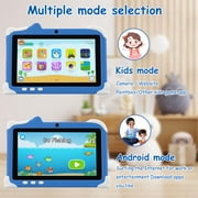 Kids Tablet، Toddler Tablet، 7-inch Tablet، 4GB + 32GB Android 12 Tablet، WiFi Dual Camera، HD IPS Safety Eye Protection Screen، Parental Control APP، Latest Model Kid Tablets