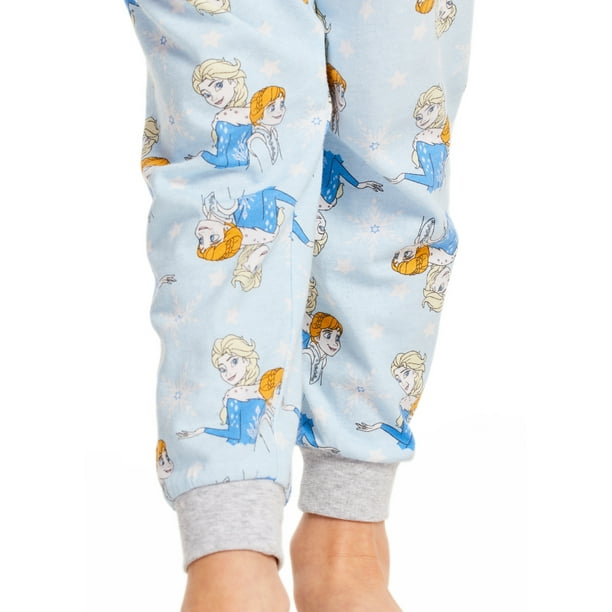 Disney Frozen Pajamas for Girls 2 Piece Sleepwear Girls PJ Set 6 Walmart