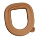 thumbnail image 4 of Funda de asiento de inodoro universal, funda de cojín para asiento de inodoro, alfombrilla para asiento, para viajes y hoteles. marrón, 4 of 9