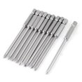 thumbnail image 1 of 1/4" Punta Hexagonal Magnética Phillips de Cruz PH1 10 Pcs, 1 of 1