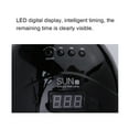 thumbnail image 4 of NFTIGB 48W UV LED Nail Lamp Professional Nail Dryer for Gel Polish Curing with Smart Sensor and Painless Mode, Black (US Plug), 8.6 x 6.7 x 3.9 inches, 4 of 9