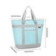 thumbnail image 3 of Insulated Cooler Bag, Reusable 40L Soft Cooler Bags Blue, 3 of 5