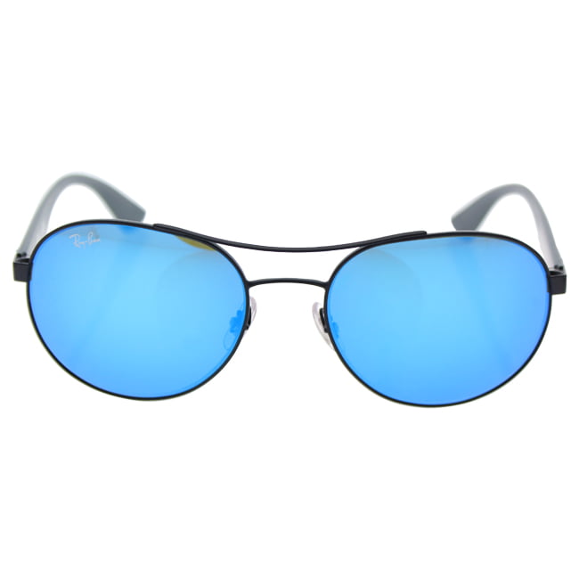Confidential Stab Pygmalion Ray Ban RB 3536 006/55 - Black/Grey/Blue by Ray Ban for Unisex - 55-18-145  mm Sunglasses - Walmart.com