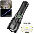 thumbnail image 1 of Dianli Clearance Strong Light Long-range Flashlight USB Charging Zoom Outdoor Water-proof Adventure Fishing Flashlight Clearance Items, 1 of 9