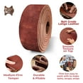 thumbnail image 3 of ELW 9-10 oz. 3.6-4mm Vintage Brown Straps, Belts, Strips 2.5"x60" 6.4x152cm - Belt Grade Latigo Leather for Cowhide Heavy DIY Craft - Pet Collars, Blanks, Accessory, Jewelry, Key Chains, 3 of 9