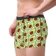 thumbnail image 2 of Pofeuu Avocado Print Men’s Boxer Briefs, Moisture-Wicking Underwear, Regular,Trunk-X-Large, 2 of 5