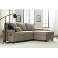 thumbnail image 4 of Serta Copenhagen Reclining Sectional with Right Storage Chaise - Beige, 4 of 9