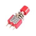 thumbnail image 3 of Interruptor de botón momentáneo SPDT de 3 pines AC 2A/250V 5A/120V 1 NO 1 NC, 3 of 4