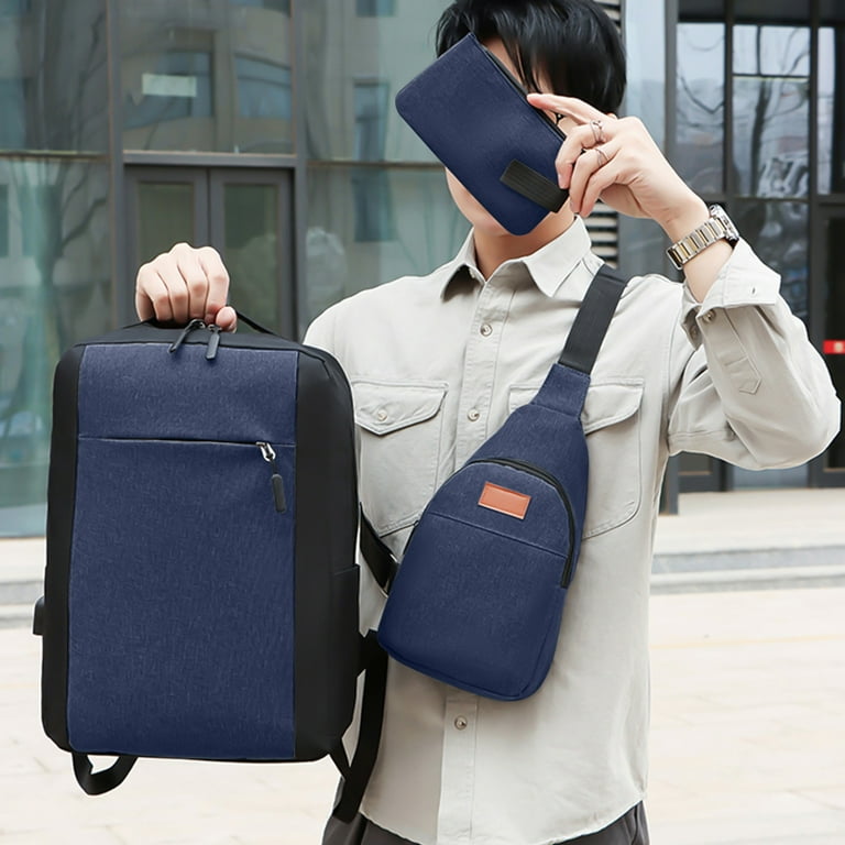 Convertible Laptop Backpack Bag 3 in 1 Men s Messenger Bag Business Briefcases Shoulder Bags Computer Backpacks for Travel College Office for Men