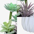 thumbnail image 3 of 2 uds simulación suculentas bonsái adornos creativos plantas artificiales decoración interior, 3 of 5