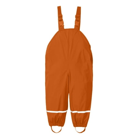 

WUXIAN Toddler Kids Boys Girls Rain Dungarees Windproof Waterproof Mud Jumpsuit Clothes Infants Baby Children Breathable Dailywear
