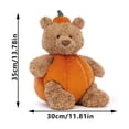 thumbnail image 2 of HOXZODT Halloween Plush Dolls, 13.78" Large Pumpkin Bear Plush Toy, Cute Halloween Stuffed Animal Toys, Holiday Soft Plush Gift for Family Fun, 2 of 2