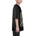 thumbnail image 4 of HANMUN Boys and Girls Tough Fashionable One Side Hot T-Shirts and Short Sleeves, Size XS-XL Made in USA, 4 of 4