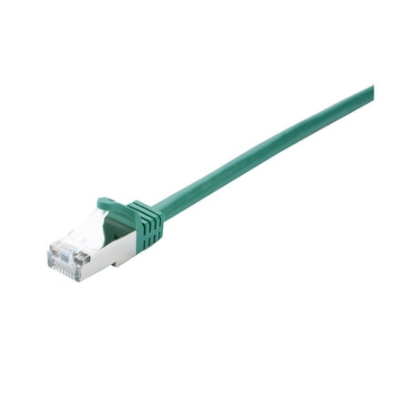 V7 16.4 ft. Cat6 Shielded STP RJ45 Male to RJ45 Male Network Cable, Green