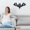 thumbnail image 6 of Gothic Bat Shelf Black Wooden Wall Mounted Crystal Shelf Display 14.9x7.8in, 6 of 7
