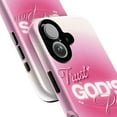thumbnail image 2 of Pink Trust in God's Plan Inspirational Bible Verse Phone Case for iPhone 17 16 15 14 13 12 11 Pro Max Mini, 2 of 6