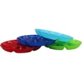 thumbnail image 5 of Black Duck Brand Set of 4 Assorted Colors Chip N Dip 11.5-inch Round 7-Section Serving Trays!, 5 of 6