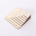 thumbnail image 1 of Troncos redondos cuadrados de madera, piezas de madera, artesanías de madera, bricolaje, productos de madera en blanco geométricos, decoración creativa navideña, 1 of 1