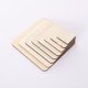 thumbnail image 1 of Troncos redondos cuadrados de madera, piezas de madera, artesanías de madera, bricolaje, productos de madera en blanco geométricos, decoración creativa navideña, 1 of 1