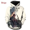 thumbnail image 3 of Sudadera con capucha con estampado 3D de The Last Of Us Part II para hombre y mujer, estilo hip hop, informal, de gran tamaño, 3 of 4