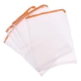 thumbnail image 2 of 5 x bolsa de filtro de carbón de tanque de peces reutilizable bolsas de malla con cremallera negro/ - 44x32.5cm jinwen Bolsa de filtro de malla de acuario, 2 of 8