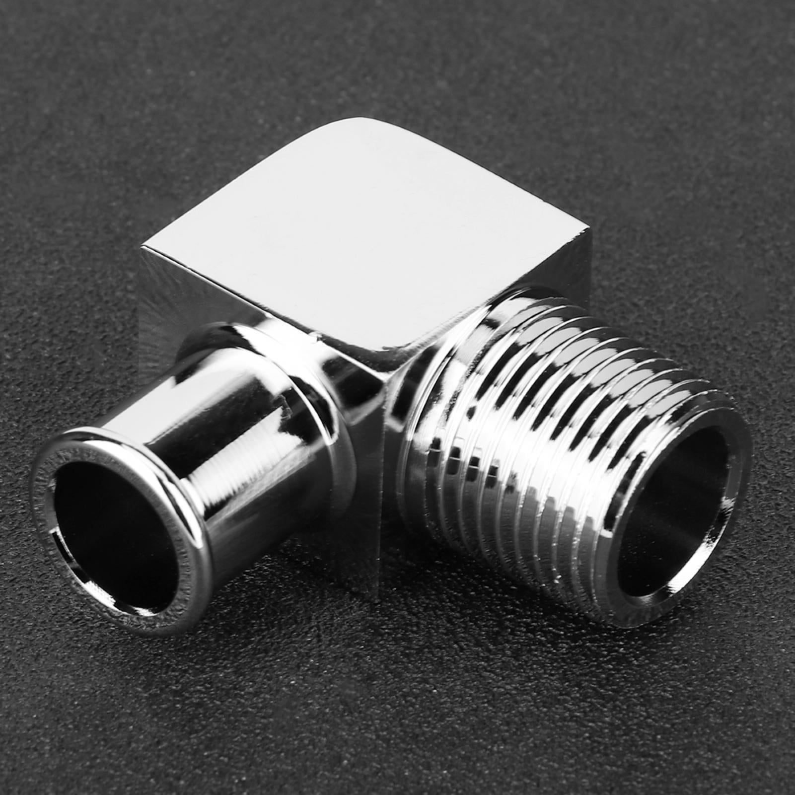 OTVIAP Heater Hose Connector,Aluminum Alloy Heater Hose Fitting 90