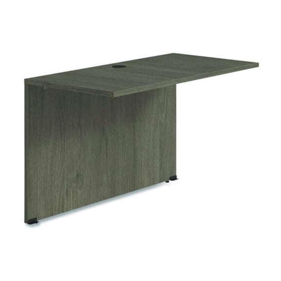 Alera SVBR4824WA Seville Series Bridge Return, 48w X 24d X 29h, Walnut