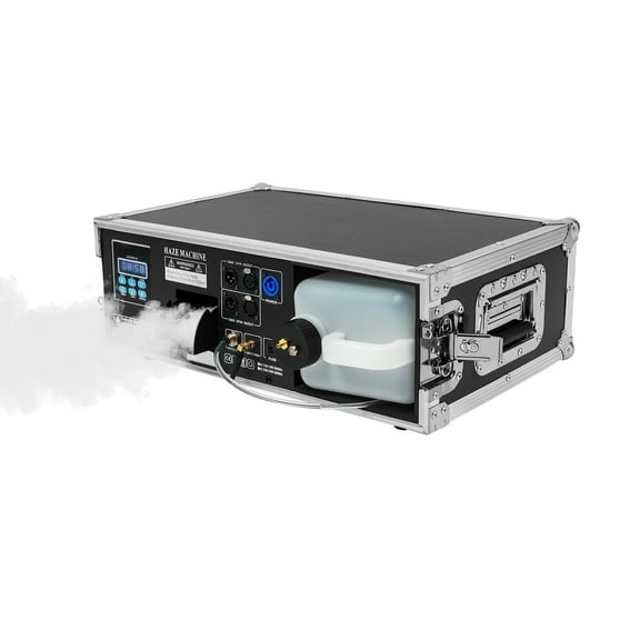 Toolven Powerful Smoke Machine with Adjustable Fog Volume, 3L Tank, LCD Display, and Anti-slip Feet for Stages, Theaters, and Events