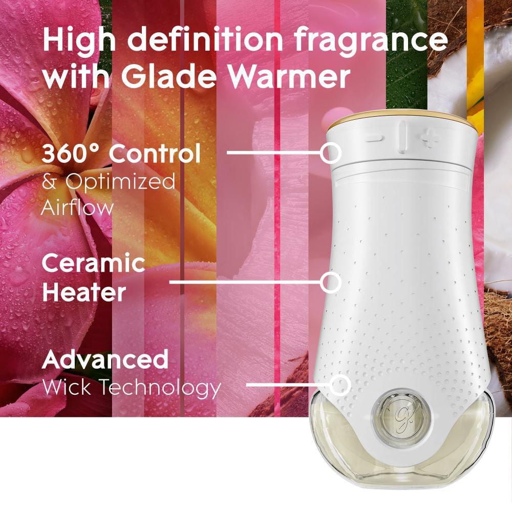 Glade Plugins® Air Freshener Oil Refill, Exotic Tropical Blossoms, 2 Refills