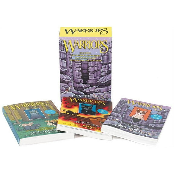 Warriors Manga Warriors 3-Book Full-Color Box Set: Graystripe's Adventure; Ravenpaw's Path, Skyclan and the Stranger, (Paperback)