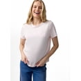 thumbnail image 6 of Ingrid & Isabel For Every Belly Women's Maternity Short Sleeve Relaxed Crew Graphic Tee, Sizes S-XXL, 6 of 11