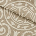 thumbnail image 3 of BNM Cotton Blend Vintage Medallion Bedspread Set, Twin, Taupe, 3 of 5
