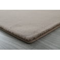 thumbnail image 2 of United Weavers Euphoria Naomi Shag Solid Area Rug, Beige, 5’3” x 7’2”, 2 of 4