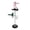 Pink, variant on Hair Dryer Stand, Adjustable Height Hands-Free Blow Dryer Holder with 360° Rotation, Hair Styling Appliances with Tray for Hair Straightener