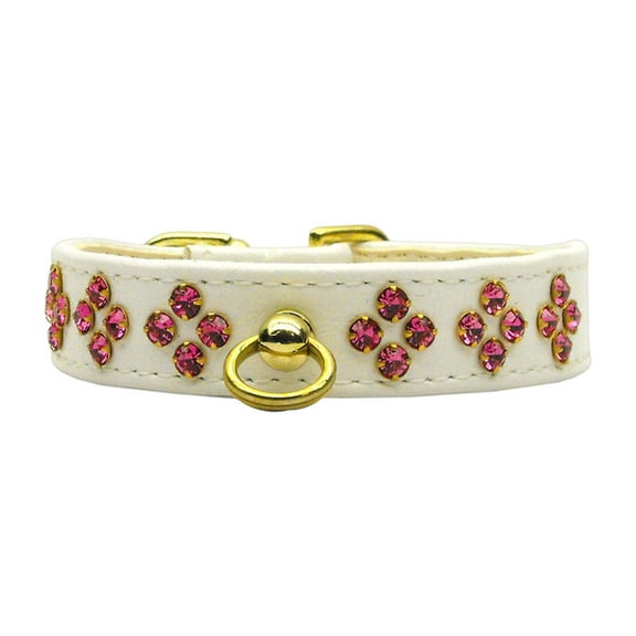 Dog, Puppy  Pet Collar, "Tiara Rhinestone"