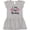 AC-Heather Grey, variant on Inktastic I Love My Mommy- Hearts Girls Toddler Dress