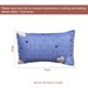 thumbnail image 2 of Juego de 2 fundas de almohada de cama tamaño Queen con estampado de sobres, funda de almohada con cola, decoración del hogar, 2 of 5