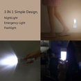 thumbnail image 4 of 4-in-1 Motion Sensor Wall Night Light, Power Failure LED Light, Emergency Flashlights, Rechargeable Torch, Perfect for Power Outages and Hurricanes, Bright White 2-Pack, 4 of 5