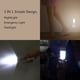 thumbnail image 3 of Luz nocturna de pared 4 en 1 con sensor de movimiento, luz LED de corte de energía, linternas de emergencia, linterna recargable, perfecta para cortes de energía y huracanes, blanco brillante JAMW Sencillez, 3 of 5