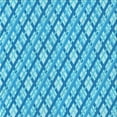 thumbnail image 1 of Ahgly Company Machine Washable Indoor Square Transitional Deep Sky Blue Area Rugs, 6' Square, 1 of 7