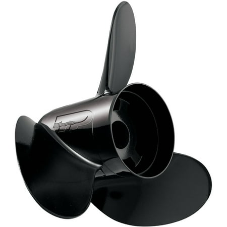 10 Aluminum Boat - Turning Point Propellers 21431711 Hustler Boat Propeller 13.25 x 17, 3 Blade Aluminum Right-Hand Rotation (Standard)