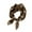 Brown, variant on WREESH Womens Elegant Neckerchief Lace Embroidery Scarf Outer Silk Scarf Neck Scarf Decorative Lace Sunscreen Headscarf Beige
