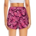 thumbnail image 4 of Xecao's Butterfly for a double-layer running short for women, perfect for gym, tennis, and more, featuring a convenient pocket., 4 of 9