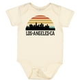 thumbnail image 3 of Inktastic Los Angeles California Skyline Retro Boys or Girls Baby Bodysuit, 3 of 5
