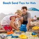 thumbnail image 5 of Doloowee 7Pcs Beach Toy Set for Kids 3-6 Years Old Kids Sand Dredging Tool, 5 of 5