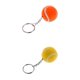 thumbnail image 1 of 2x Llavero Colgante de Pelota de Tenis Organizador de Llaves Adorno de Coche para Mujer Hombre, 1 of 9
