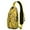 Yellow-158, variant on Crossbody Sling Backpack for Women Men Old School Banana Shoulder Sling Crossbody Casual Chest Bag for Travel Sports Running Hiking